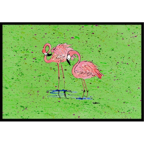 Carolines Treasures Flamingo Indoor Or Outdoor Doormat, 24 x 36 in. CA75164 - main
